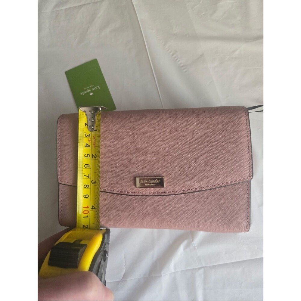 kate spade Blush Pink Saffiano Leather Clutch